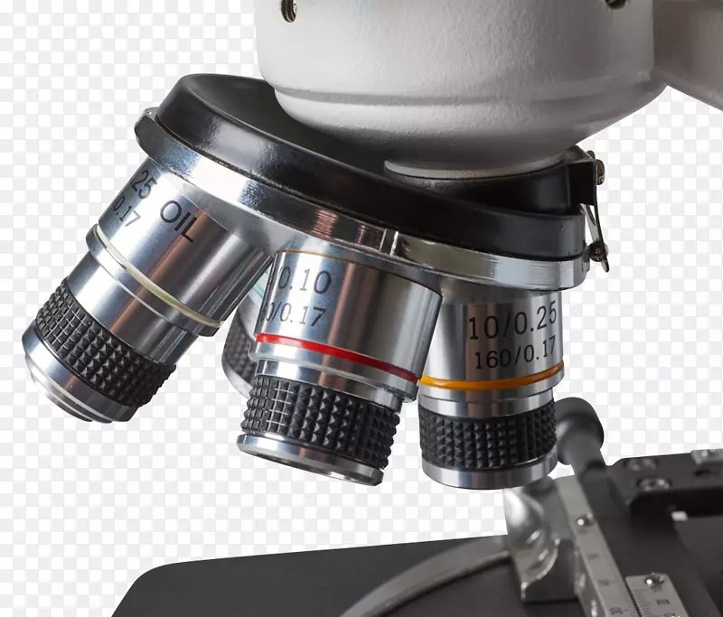 光学显微镜omano om118-m4 40x-1000 x全金属学生单目生物复合显微镜