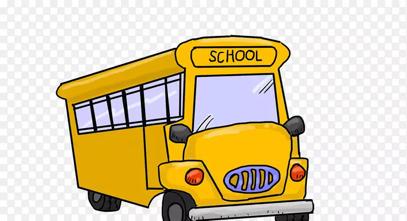 校车黄色巴士司机-巴士