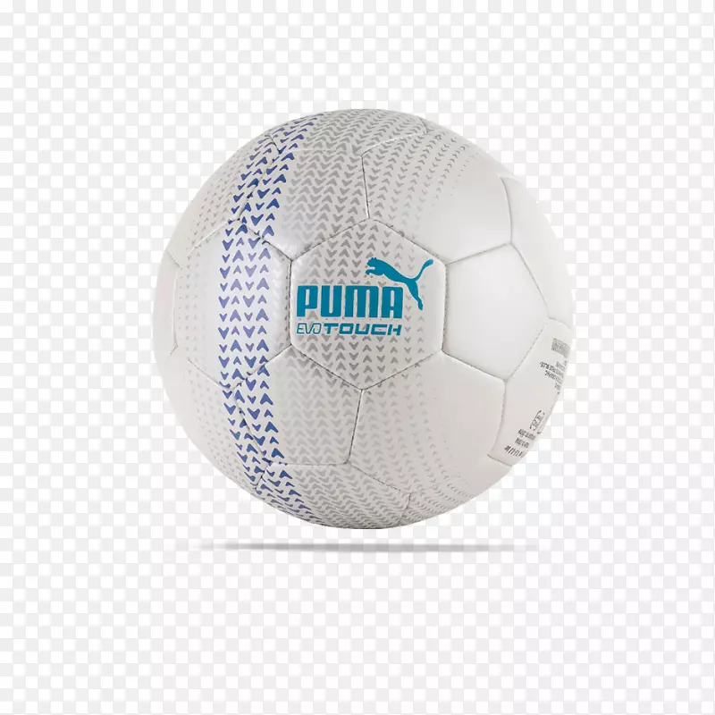 美洲狮唤起图形足球-白色/蓝色美式足球-球