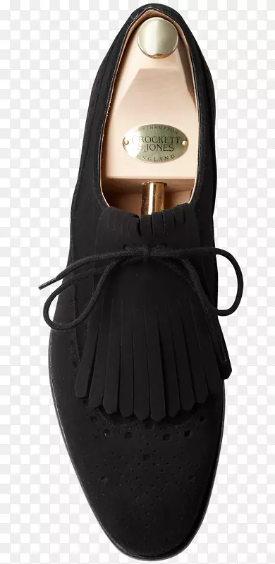 绒面产品设计女鞋用绒面革牛津鞋