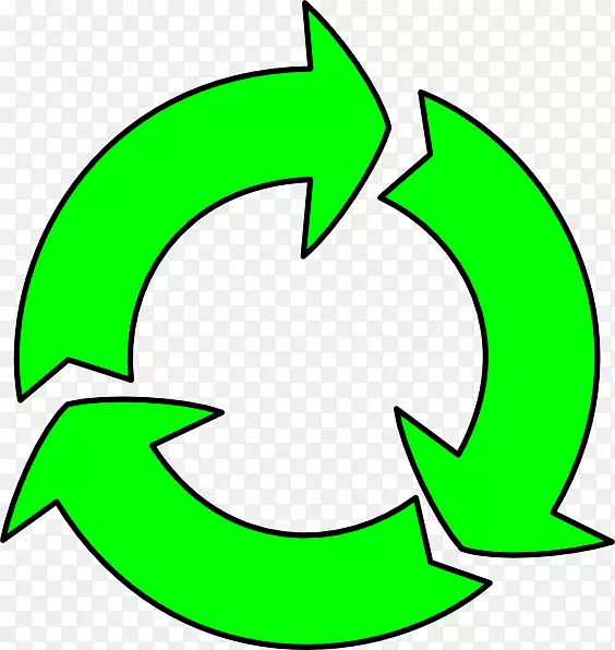 剪贴画软件框架叶项目计算机软件-去绿色循环粘合剂