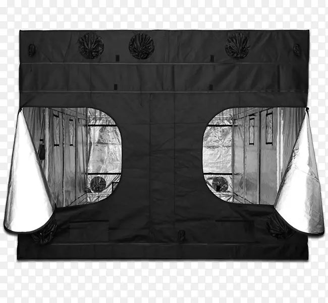 大猩猩生长帐篷石系列4x4大Agnes飞溪hv ul2生长室科尔曼公司-室内种植箱2x2