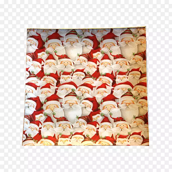 好笑的圣诞老人餐巾，布餐巾，午餐餐巾，踢它！爆米花-墨西哥圣诞老人