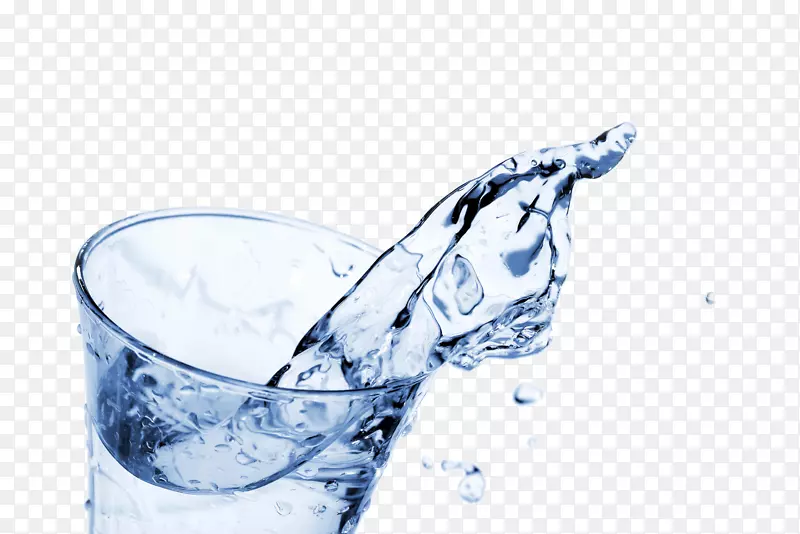饮用水玻璃杯摄影瓶水