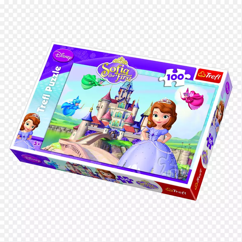 拼图游戏Elsa trefl玩具Anna-Elsa
