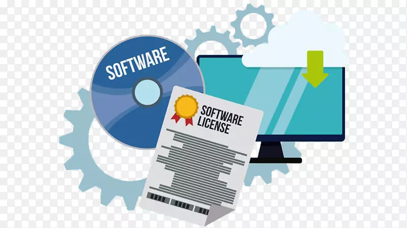 软件许可使用费.免费软件许可审核图形.许可软件