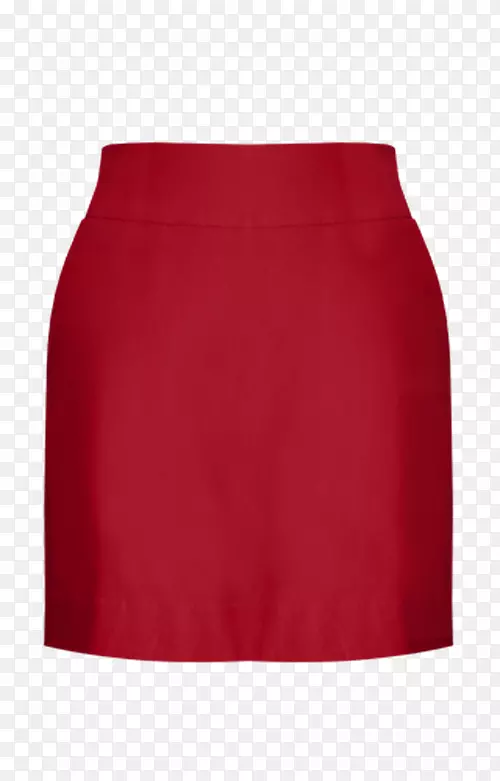 裙子腰部红。m-拉底部