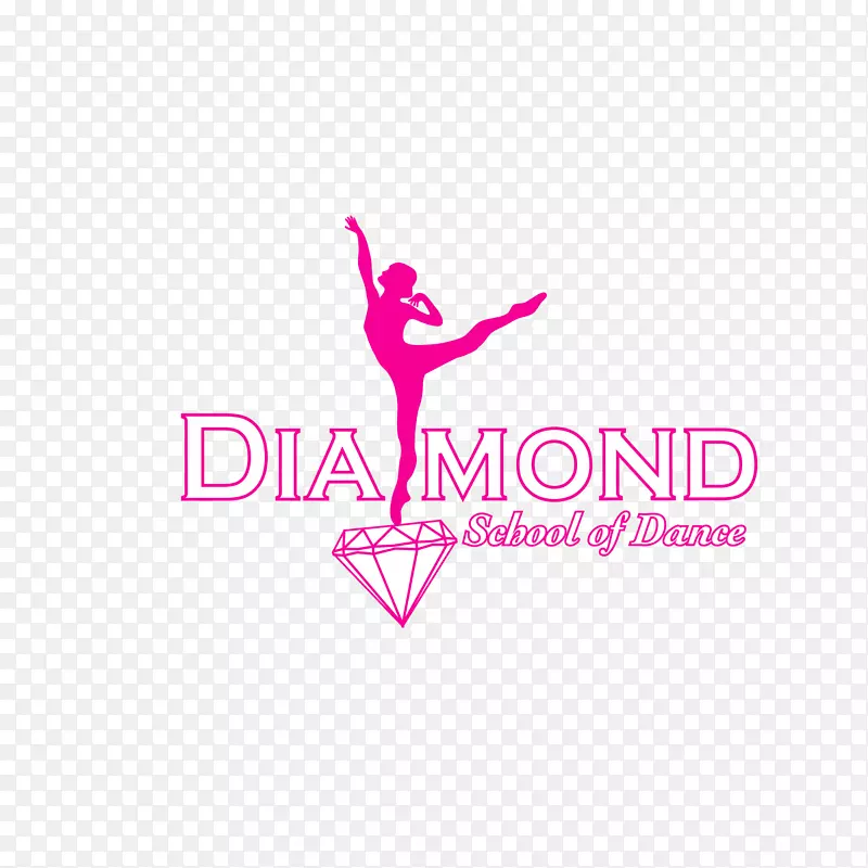 LOGO舞蹈钻石品牌字体-舞蹈标志