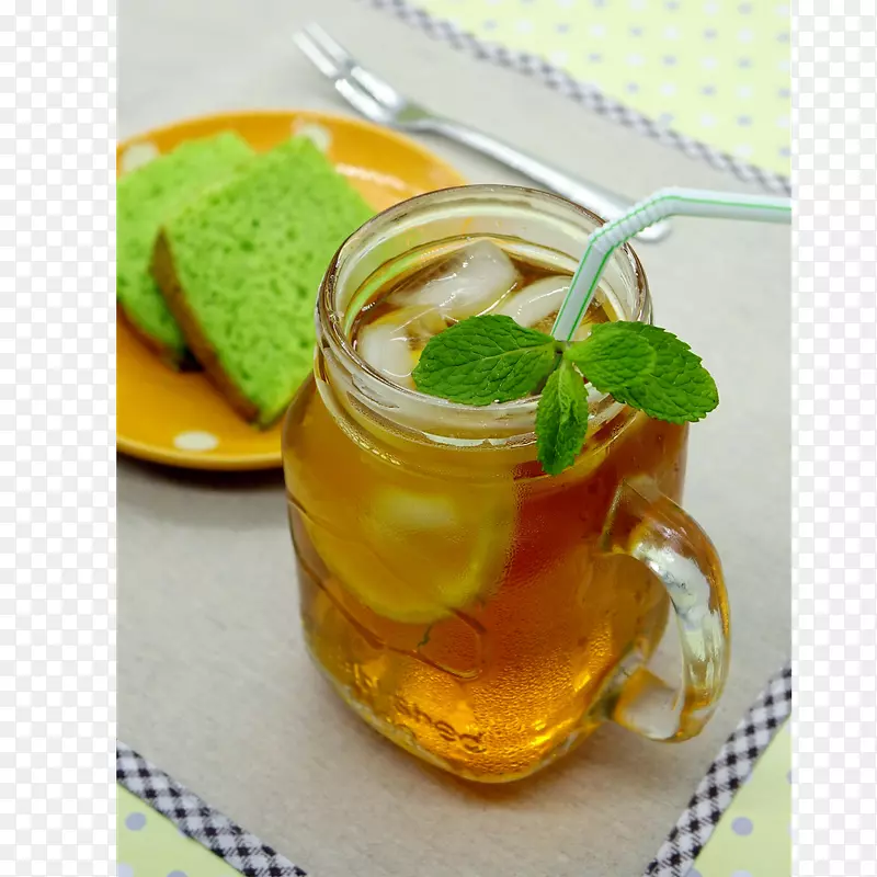 冰茶甜茶绿茶饮料冰茶
