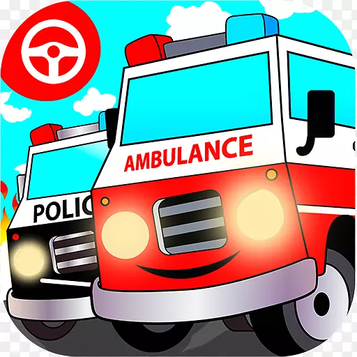 救护车紧急医院消防处-医院救护车