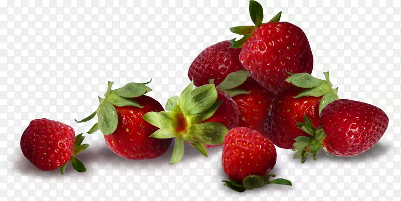 草莓png图片水果剪贴画.新鲜草莓水果背景