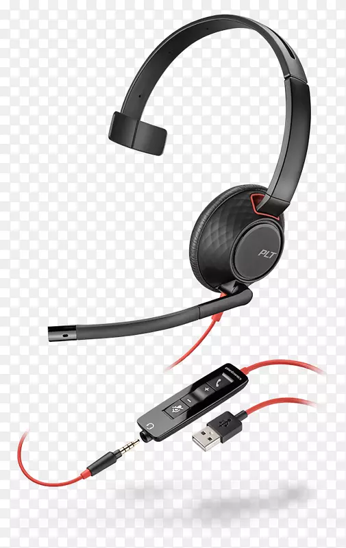 普朗特力黑线5200系列usb耳机普朗特力黑线5220普兰通-apa-23-电子钩开关适配器阿尔卡特8系列iptouch 40，4038和更多-usb。