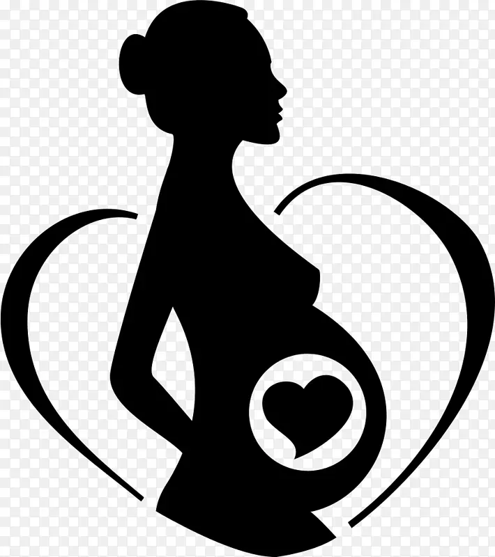 剪贴画怀孕产前护理中心产后期-怀孕