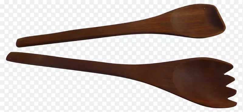 木勺子碗世纪中叶现代柚木勺子