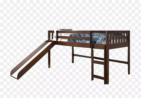 双层床唐猫小孩760 cp低研究阁楼床深色卡布奇诺白房唐科儿童使命双人床