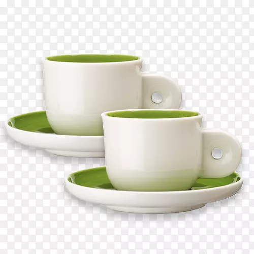 咖啡杯茶杯可生物降解的盘子和杯子
