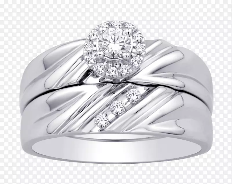 结婚戒指新娘婚纱-10k金戒指