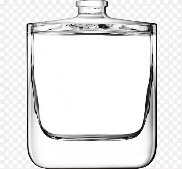 玻璃瓶旧式玻璃产品设计.方形香水瓶