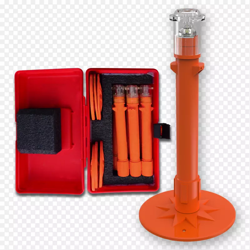 发光二极管光束照明橙色塑料电池支架