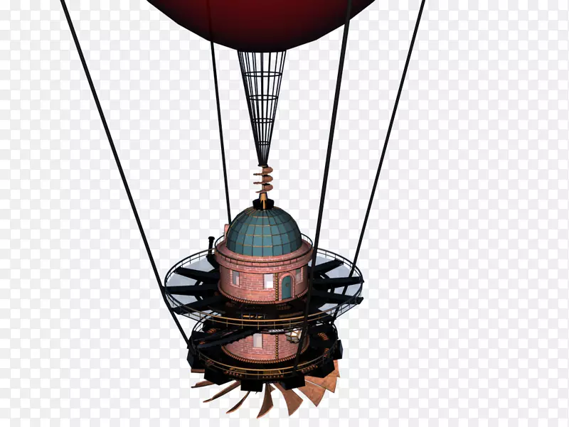 蒸汽朋克艺术家在空中创作的艺术作品-蒸汽朋克之家