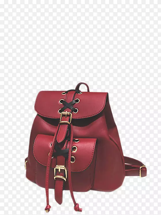 女装双面皮包-女式红色公文包
