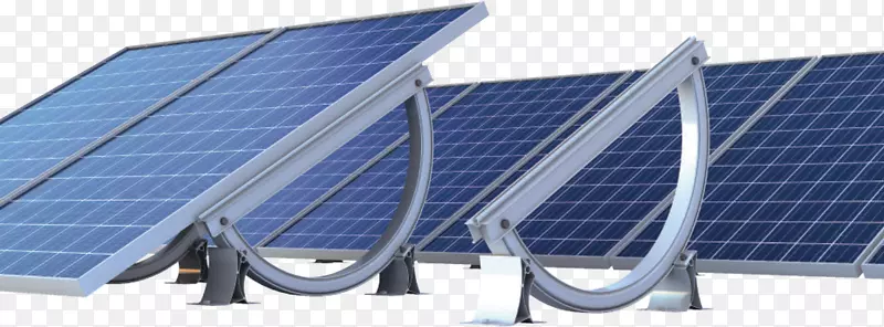 平顶太阳能电池板平台屋顶平台系统