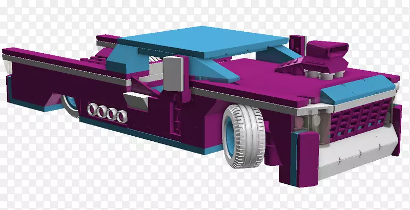 机械产品设计紫色汽车-车库音响系统理念