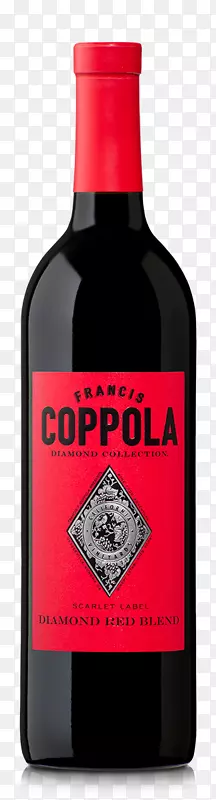 弗朗西斯福特科波拉酿酒厂红酒赤霞珠杜克斯葡萄酒标签