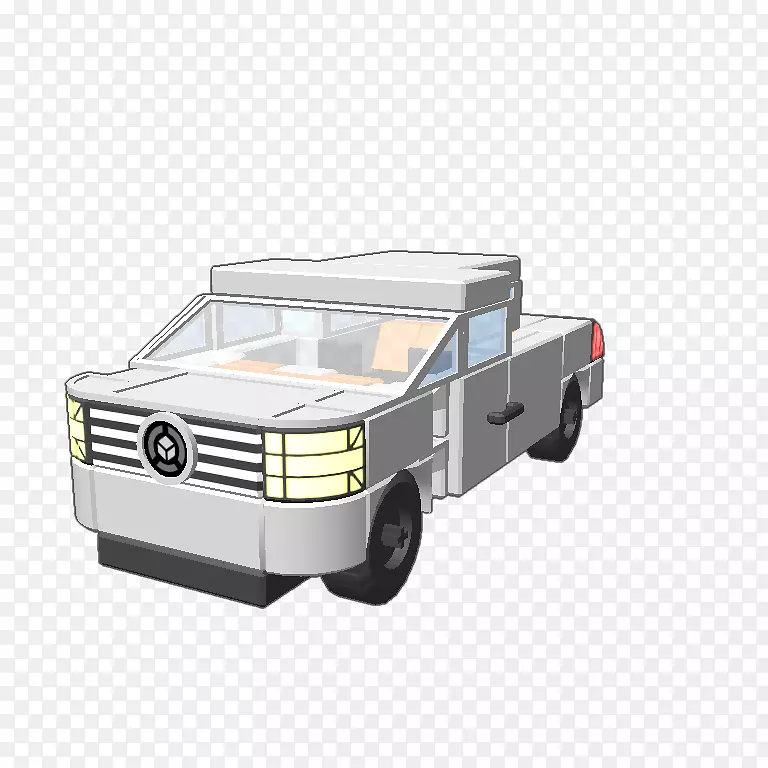 卡车床身部件汽车比例模型-戴尔·恩哈特碰撞