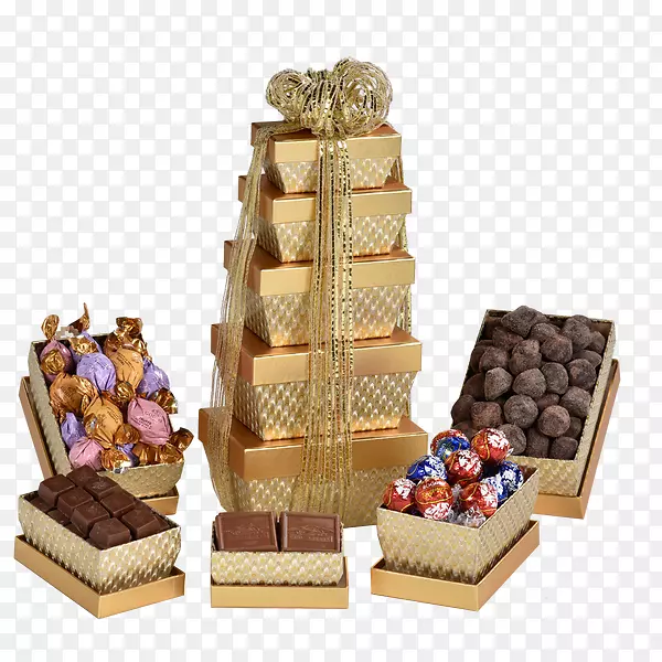 巧克力食品礼品篮糖果-60英尺塔