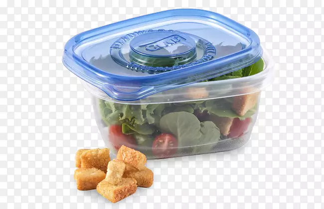食品储存容器塑料容器盖沙拉.带盖子的容器