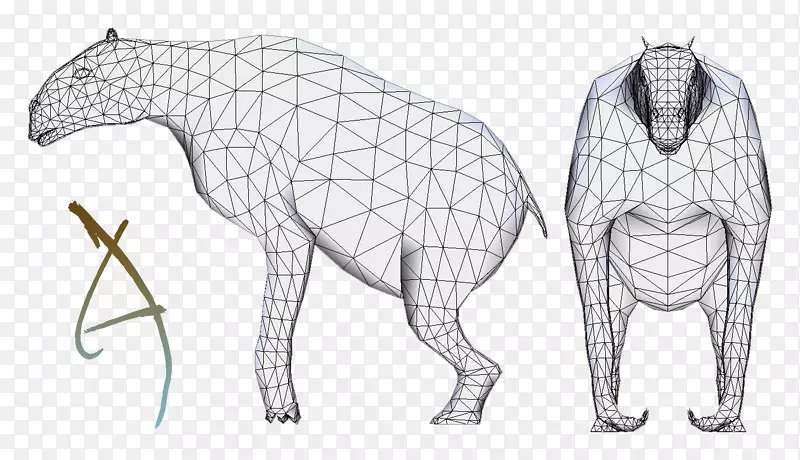 动物园大亨2哺乳类猫科动物人-猛犸象骨骼模型