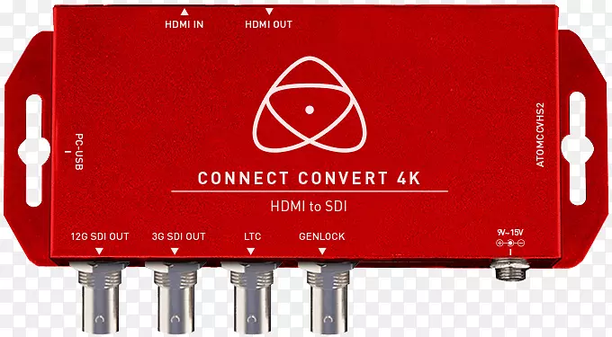 串行数字接口hdmi 4k分辨率计算机监视器信号开尔文刻度转换器