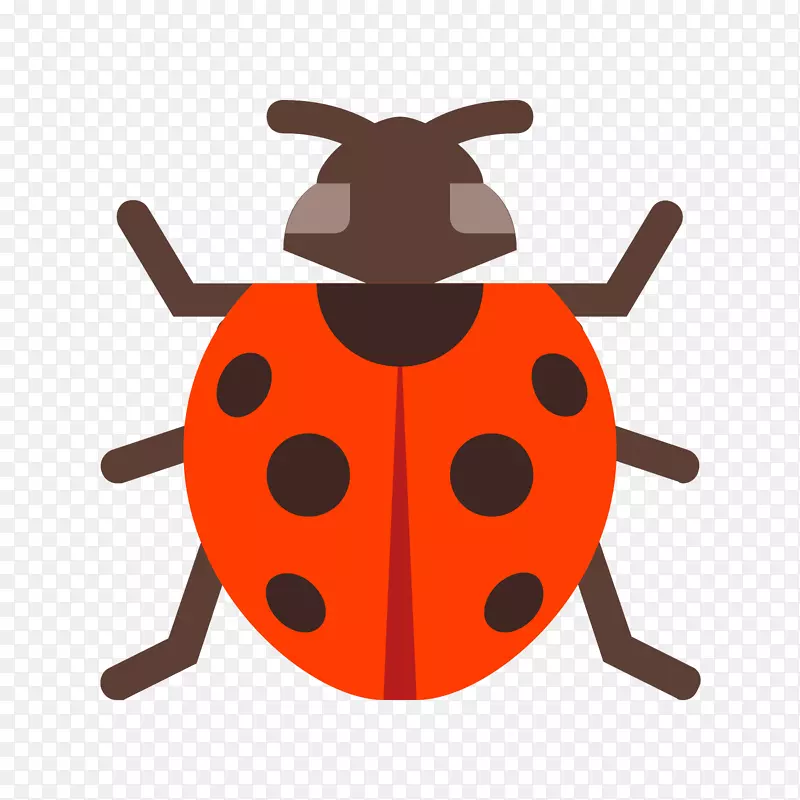 图形瓢虫甲虫免费插图
