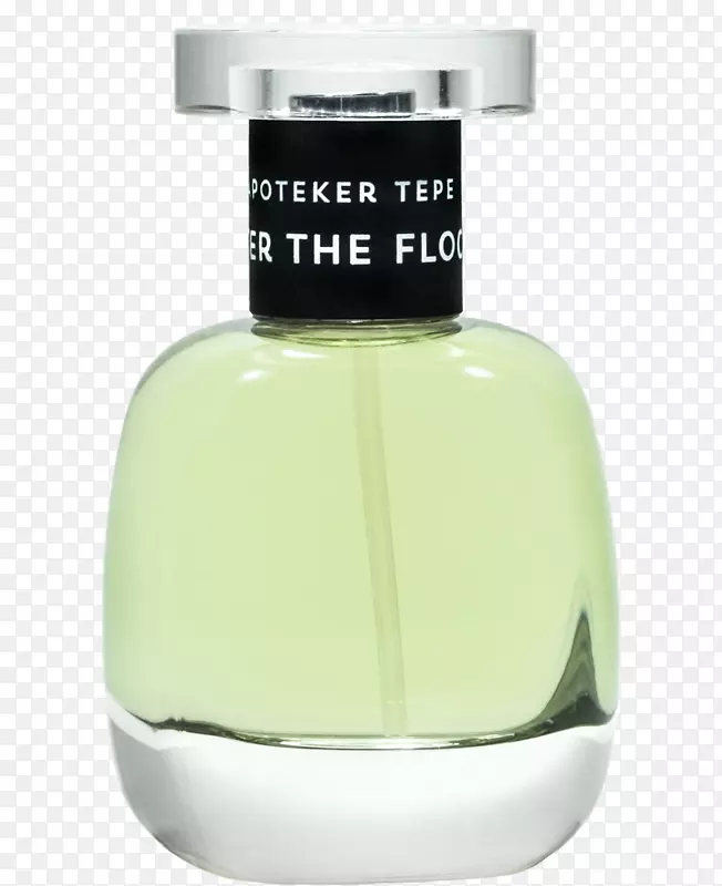 香草精香水瓶气味包装和标签.香水