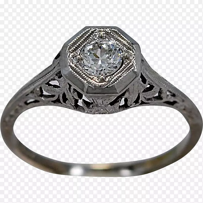 订婚戒指金银戒指