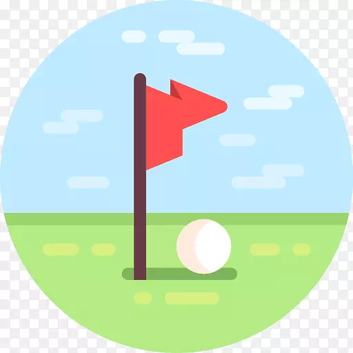高尔夫球杆运动高尔夫球可伸缩图形.高尔夫