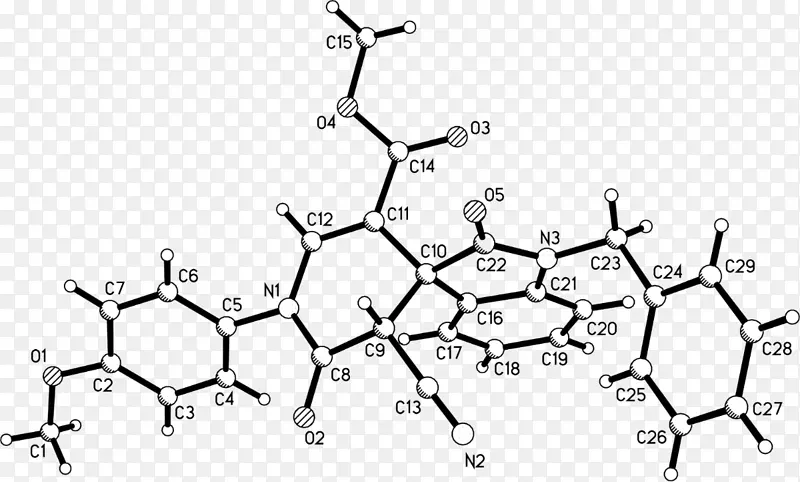 分子几何分子线点角线
