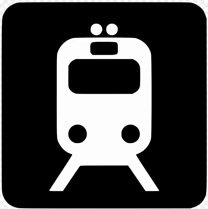 铁路运输火车站通勤站图形.列车