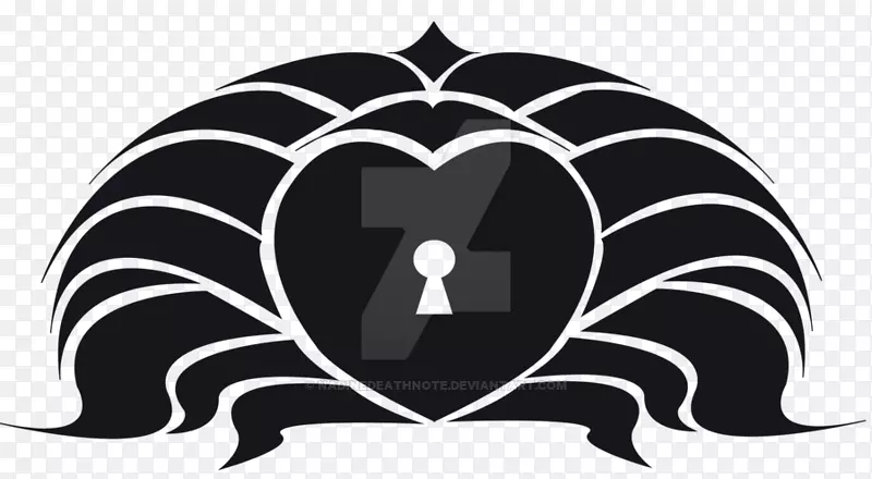 徽标字体图案动物黑色部落心脏艺术