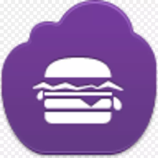 汉堡按钮电脑图标餐厅快餐-汉堡