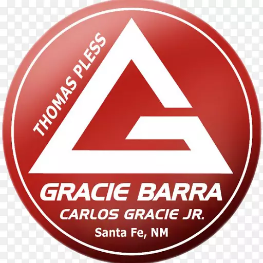 Gracie Barra Brownsville巴西JIU-Jitsu徽标僵尸巴西Ju Jitsu-Krabi