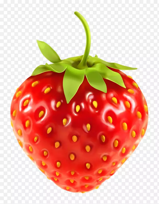 剪贴画圣诞草莓汁png图片.草莓