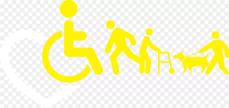 法国欧洲联盟插图商标-残疾符号