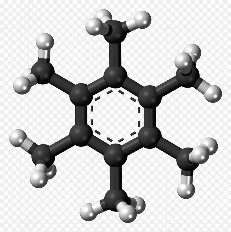 分子三维立体可可碱化合物分子模型维基媒体线粒体共用图像