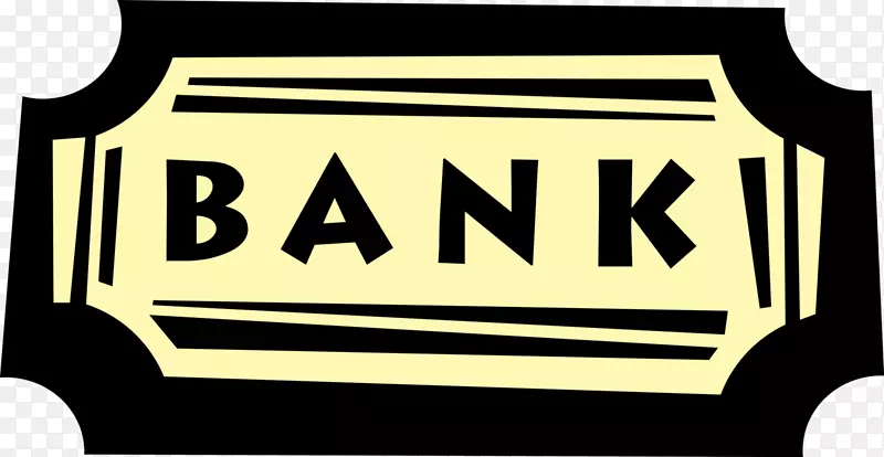 银行剪贴画图形金融机构徽标-银行