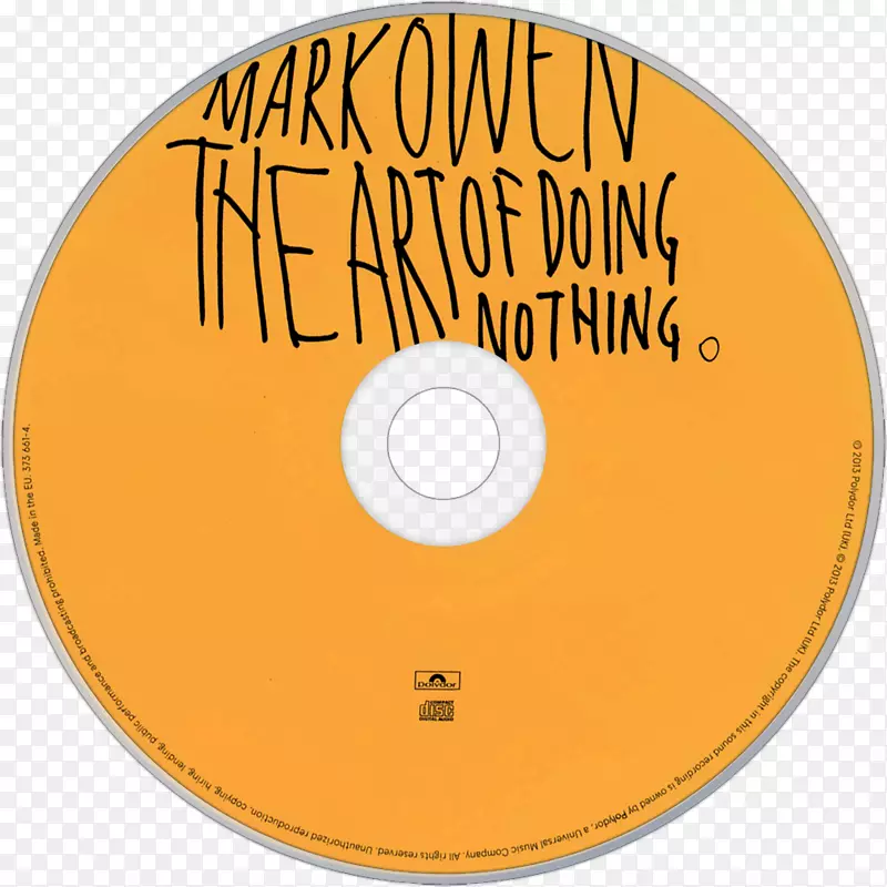 光盘标记欧文/无所事事的艺术产品磁盘映像-马克欧文