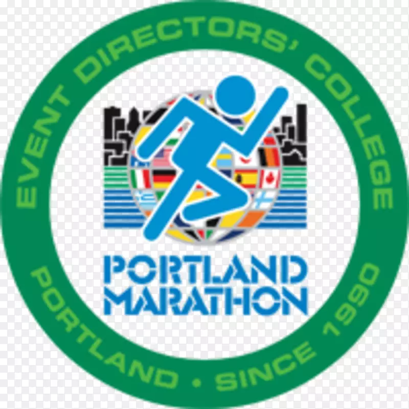 波特兰马拉松标志组织品牌