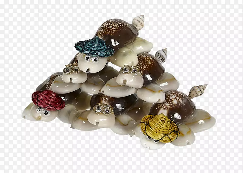 宝石龟珠宝首饰设计贝壳-宝石