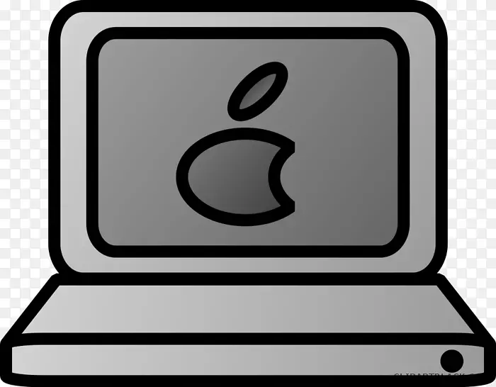苹果MacBookpro剪贴画笔记本电脑-MacBook